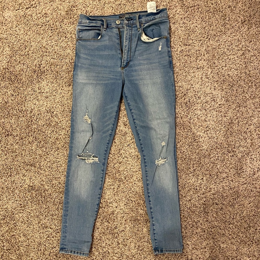 Abercrombie and Fitch HighWaisted Skinny Jeans